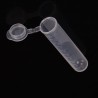 Tubo de teste plástico transparente com tampa 10 ml | Seeds Shop Store