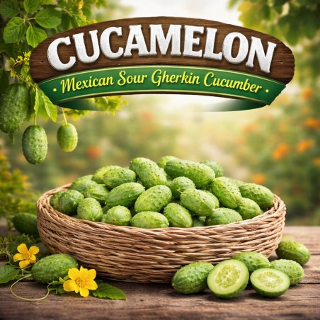 Cucamelon Seeds - Mexican Sour Gherkin Cucumber | Seeds Shop Store