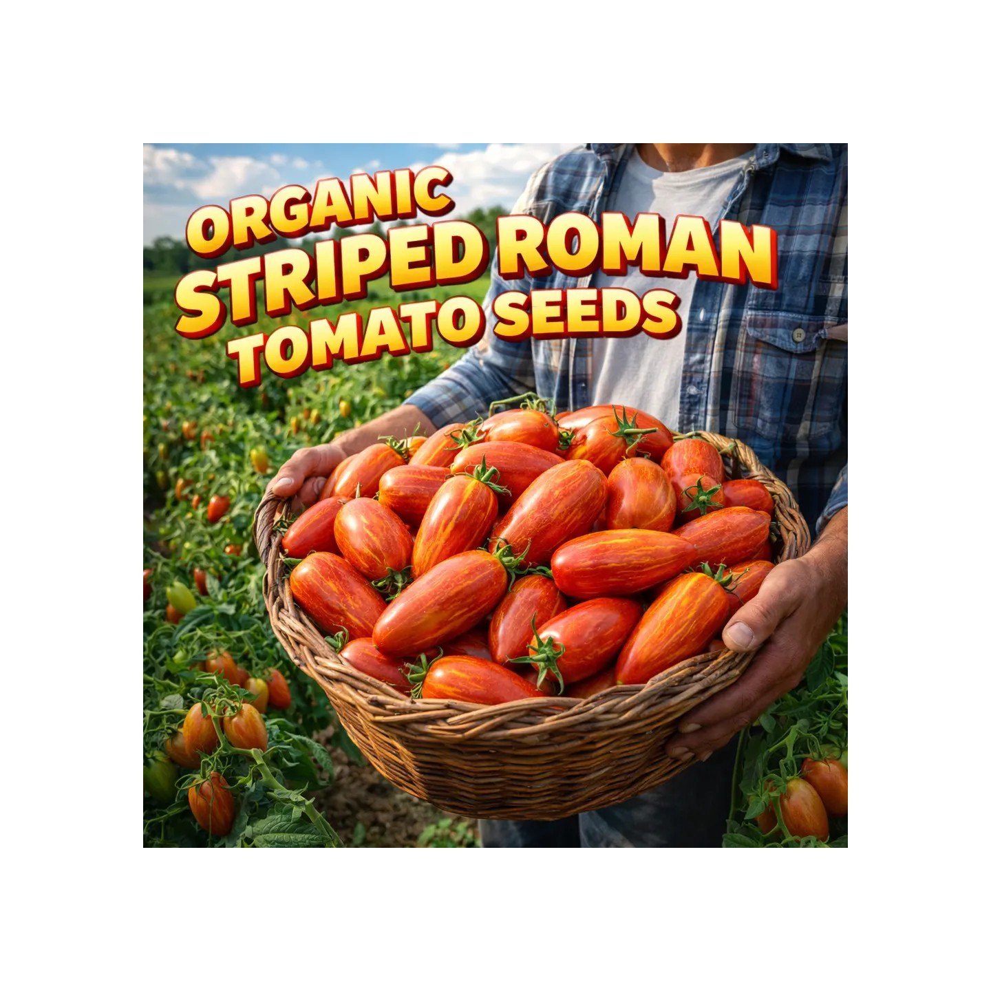 Striped Roman tomatenzaden - 1.95