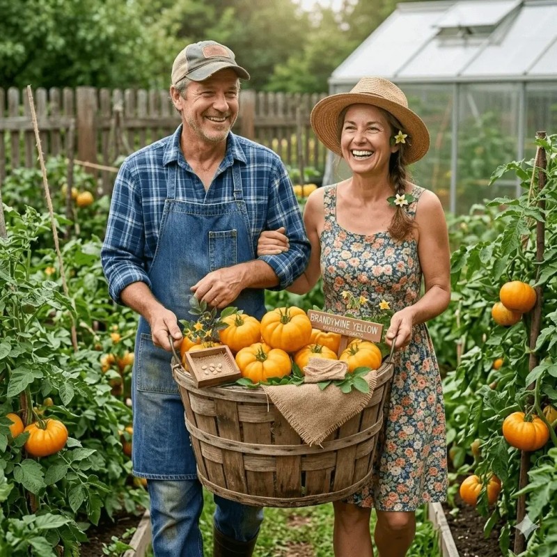 Brandywine Yellow tomato seeds | Seeds Shop Store