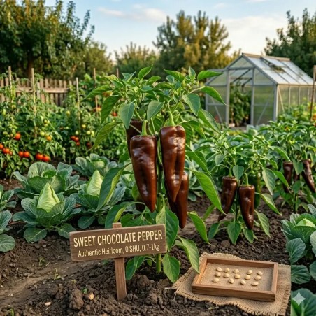 Sweet Chocolate Pepper Seeds | Seeds Shop Store