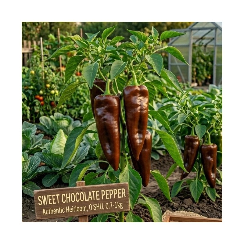 Sweet Chocolate Pepper Seeds | Seeds Shop Store