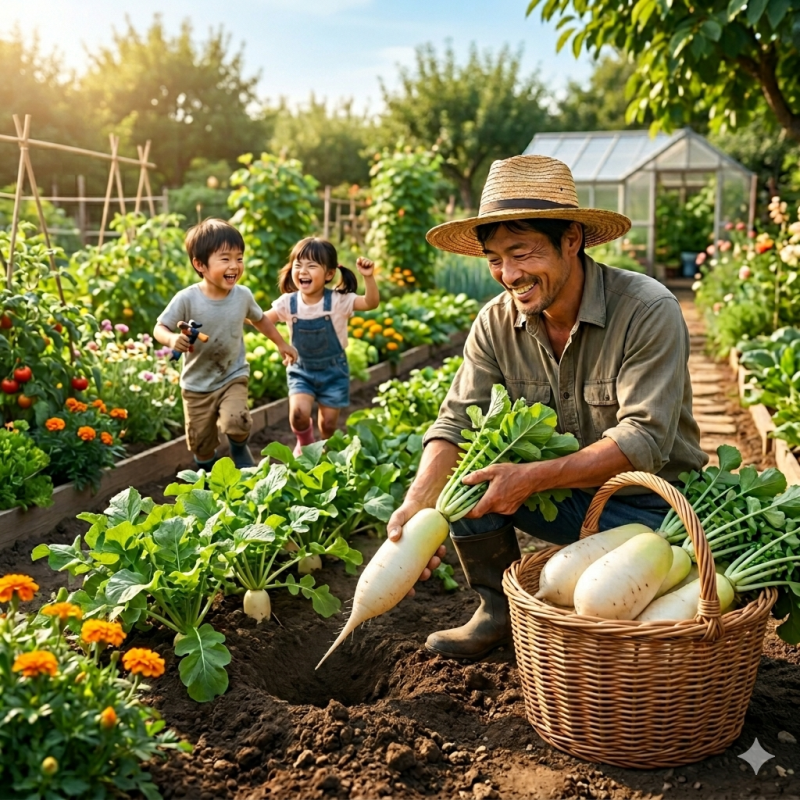 Japanese Minowase Radish Seeds | Seeds Shop Store