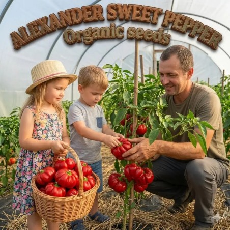 Alexander-Süßpaprika Samen - 1.8