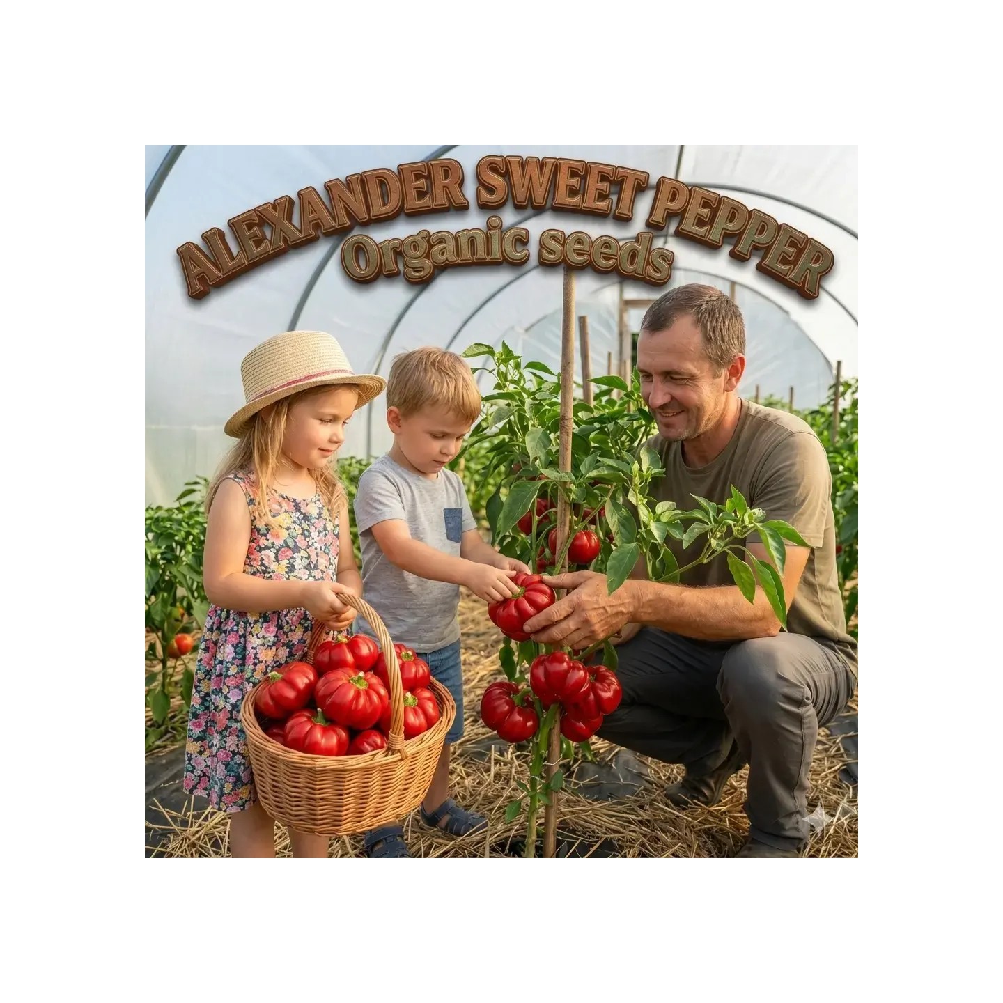 Alexander-Süßpaprika Samen - 1.8