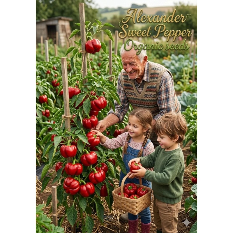 Alexander Sweet Pepper Seeds | Seeds Shop Store