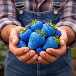 African Blue Strawberries Seeds - 527.803088