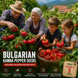 Bulgarian Ratund Pepper Seeds