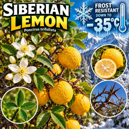 Graines de citronnier de Sibérie (Poncirus trifoliata)