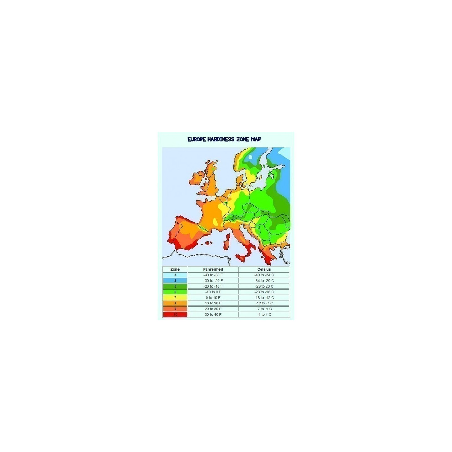 Hardiness Zones | Quality organic seeds | Exotic Seeds Shop
