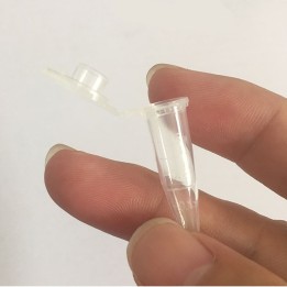 Transparent Clear Test Tube With lid 0.5ml - 0.225