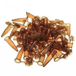 Plastica Provetta trasparente con coperchio 1.5ml - 0.234