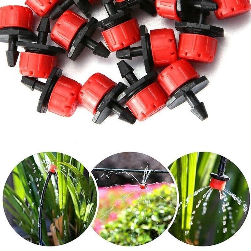 Tropfbewässerungssystem, automatische Bewässerung mit einstellbaren Tropfern | Seeds Shop Store