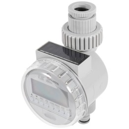 Watering Timer Solar Power Automatic Irrigation Watering Timer Programmable LCD Display Hose Timers Irrigation System - 35.955