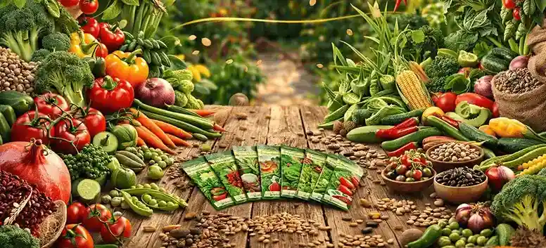 Organic Heirloom Vegetables Seeds