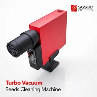 Seed Cleaner, separator Machine (Removes Husks & Debris)​